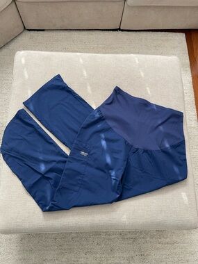 Cherokee Navy Blue Maternity Scrub Pants